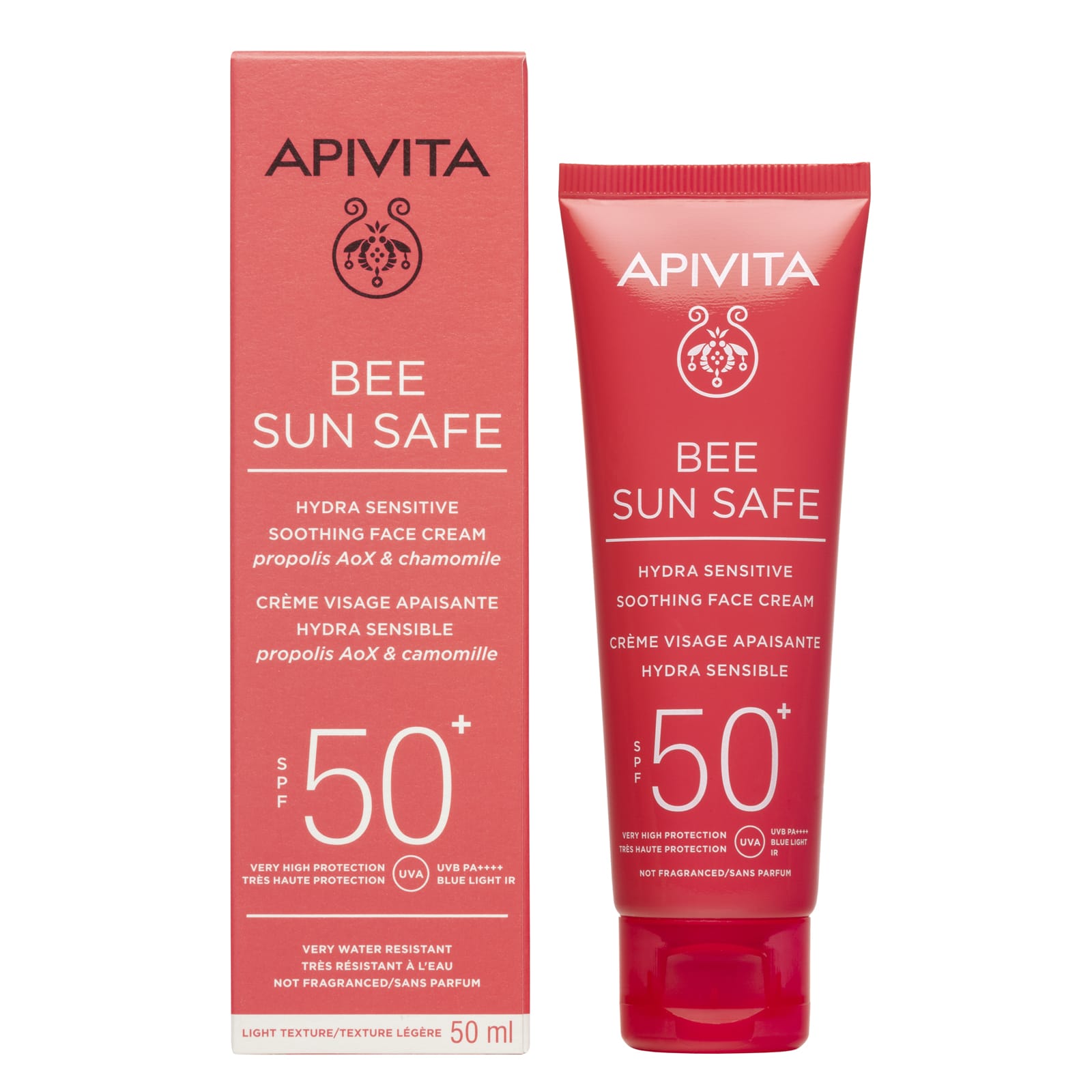 APIVITA - BEE SUN SAFE Καταπραϋντική Κρέμα Προσώπου SPF50 - 50ml